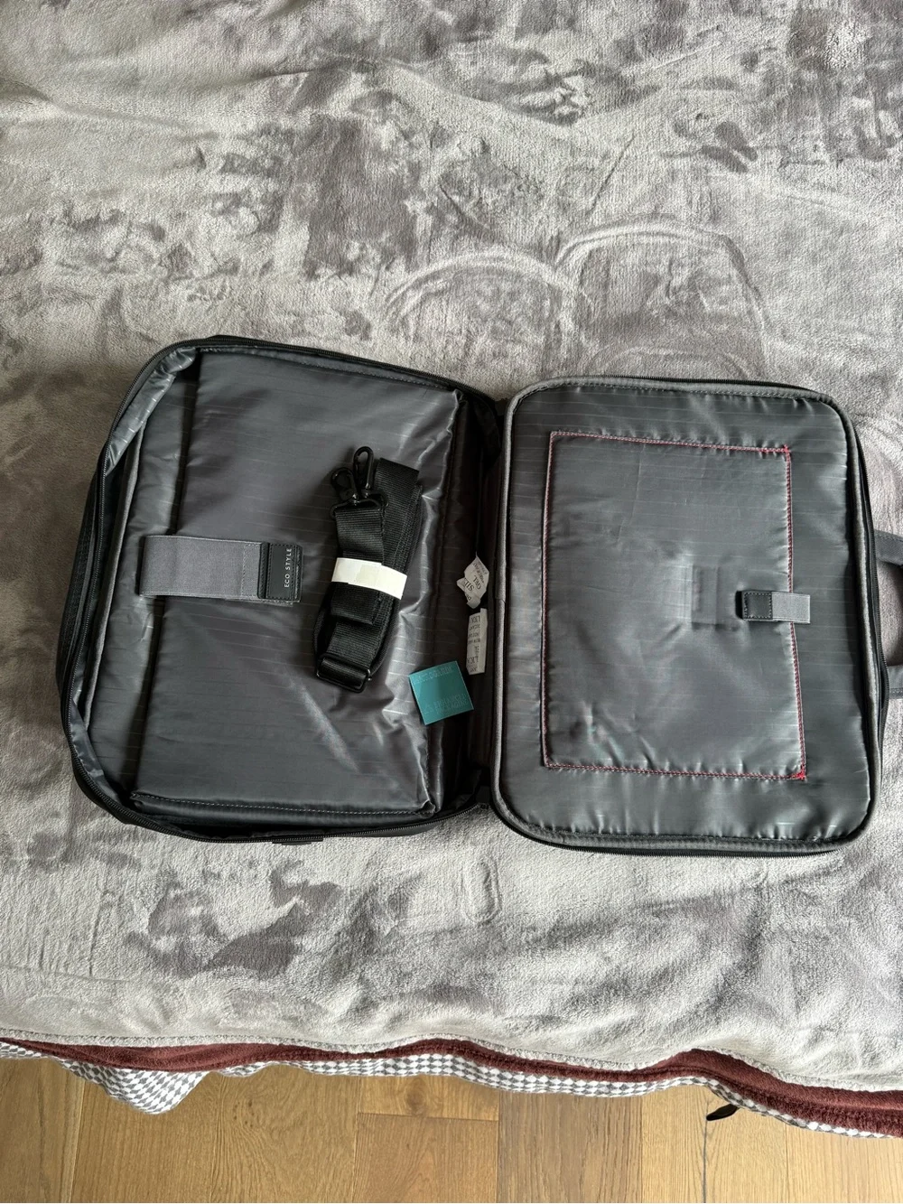 Professional Black Laptop Briefcase Tote - ECO STYLE - BRAND NEW
